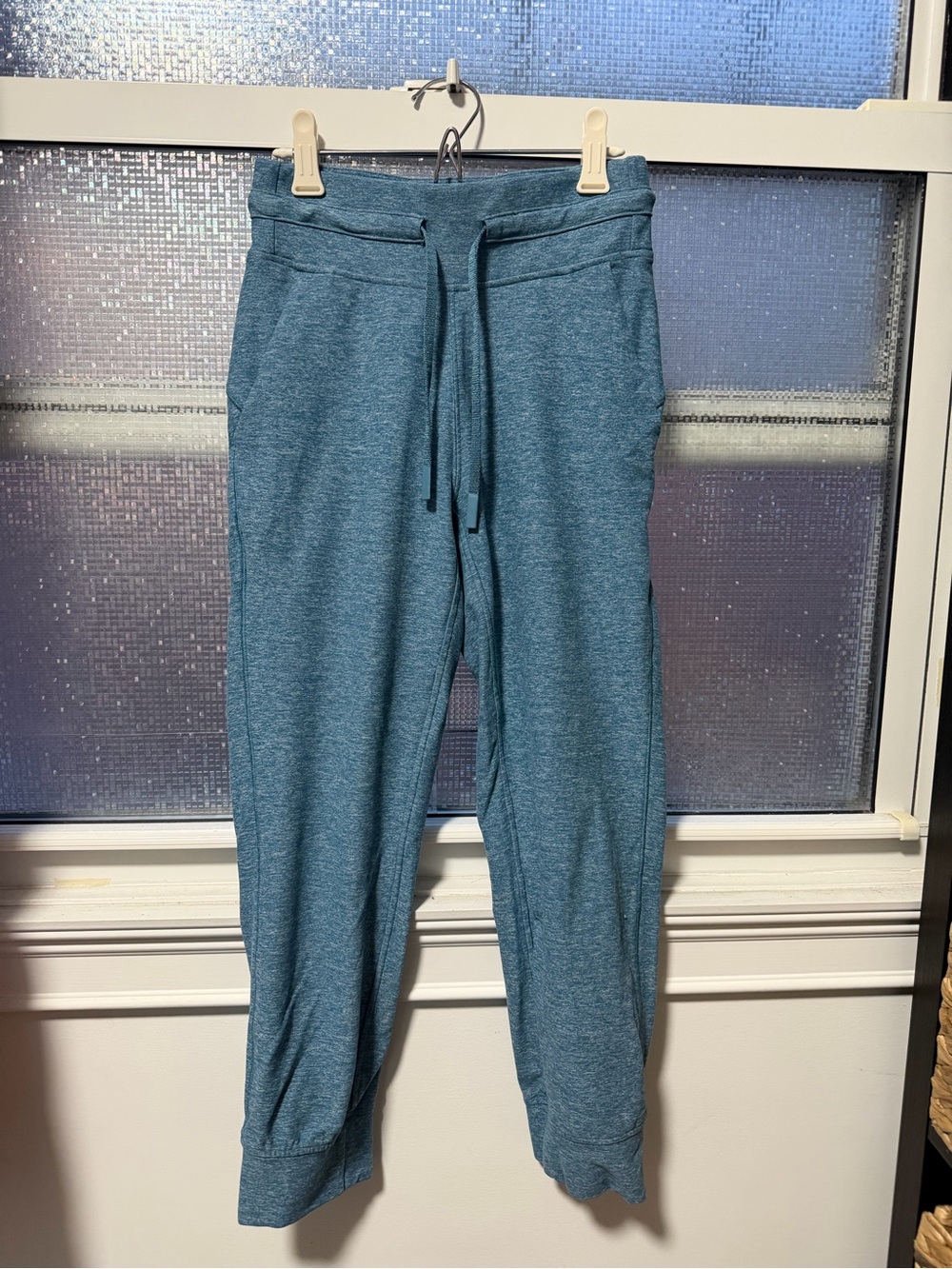 lululemon athletica Blue Drawstring Jogger Pants